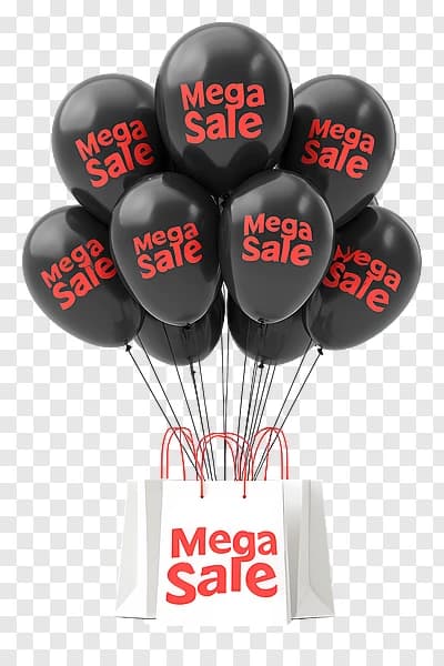 Black Sale Balloon Bouquet
