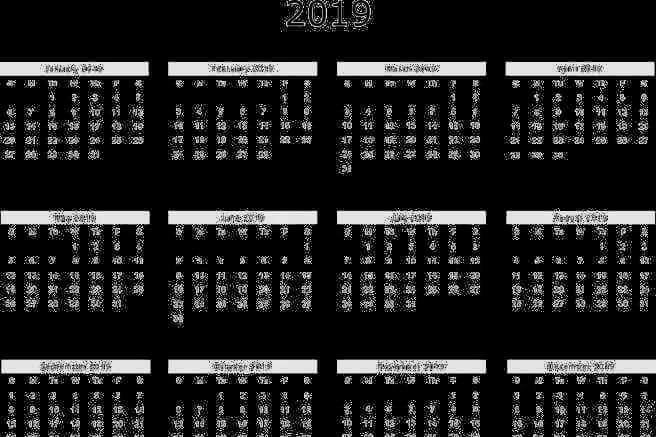 2019-Calendar-PNG-Clipart