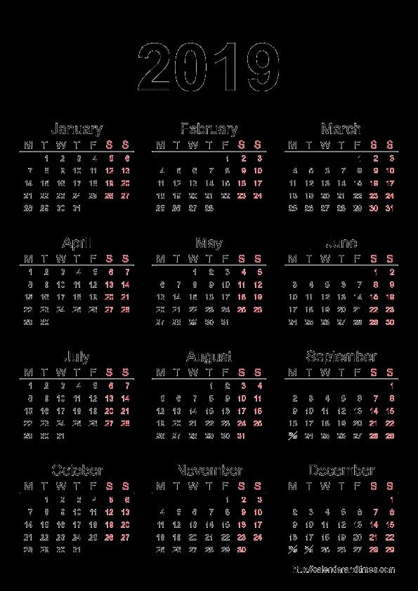 2019-Calendar-PNG-Transparent-HD-Photo