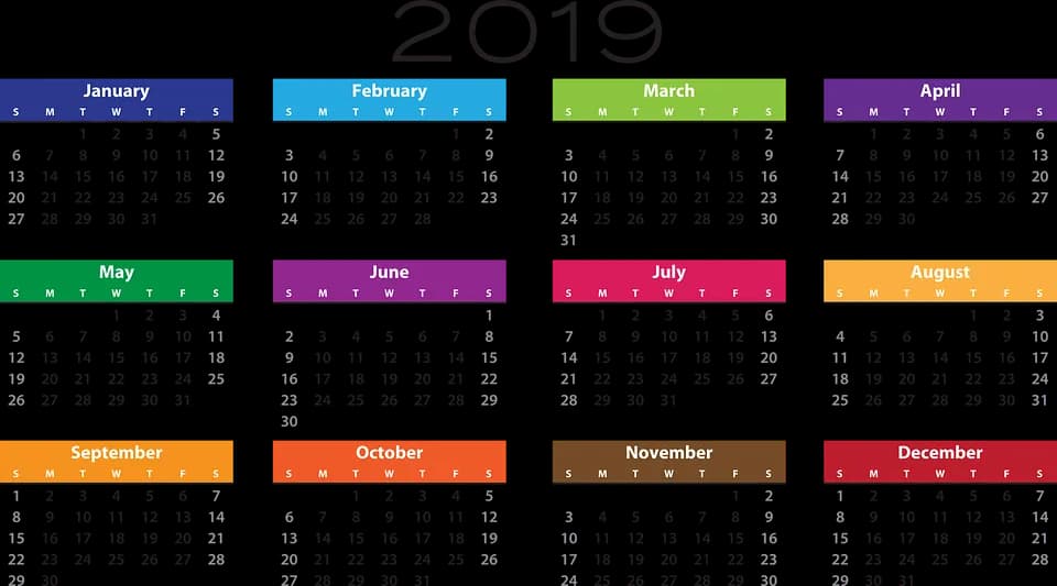 2019-Calendar-Transparent-PNG
