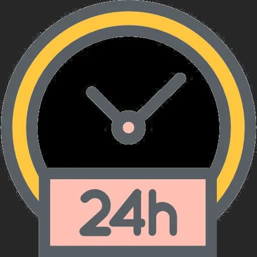 24 Hours, Countdown, Minutes, Clock, Duration PNG