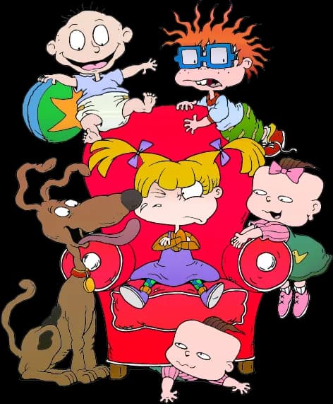90s Cartoons, Iconic, Characters, Humor, Animation PNG