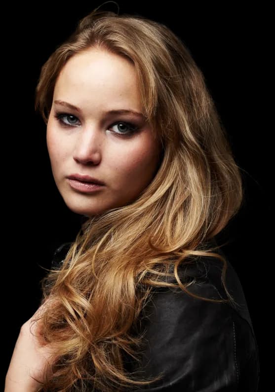 Actress Jennifer Lawrence, Hollywood Icon, Silver Linings Playbook, American Hustle, Hunger Games PNG