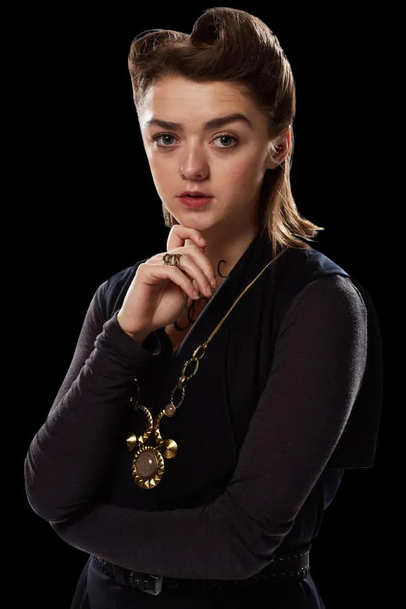 Actress Maisie Williams, Award Winner, Arya Stark, Game Of Thrones, Social Activist PNG
