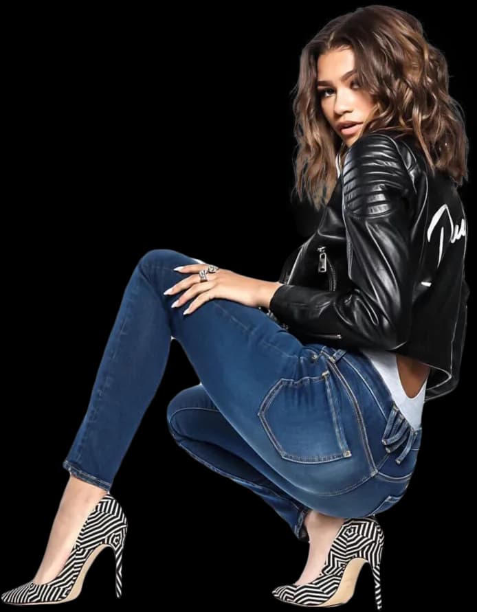 Actress-Zendaya-PNG-File