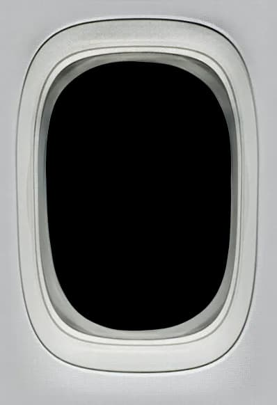 Airplane-Window-Frame-PNG-Photo