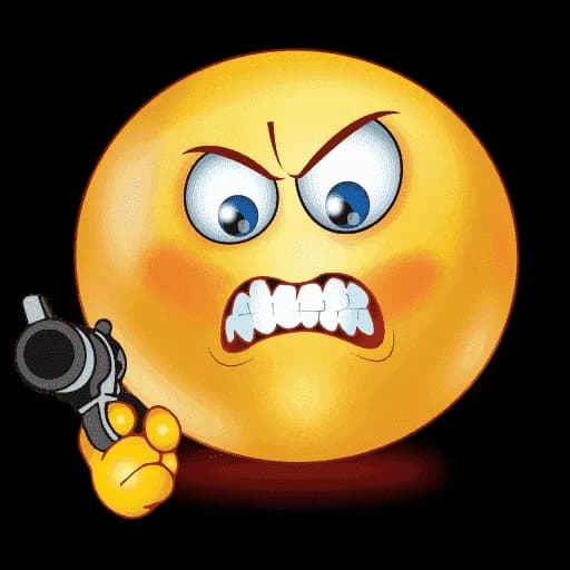 Angry Emoji, Mad Symbol, Irritated Emoticon, Furious Face, Upset Expression PNG