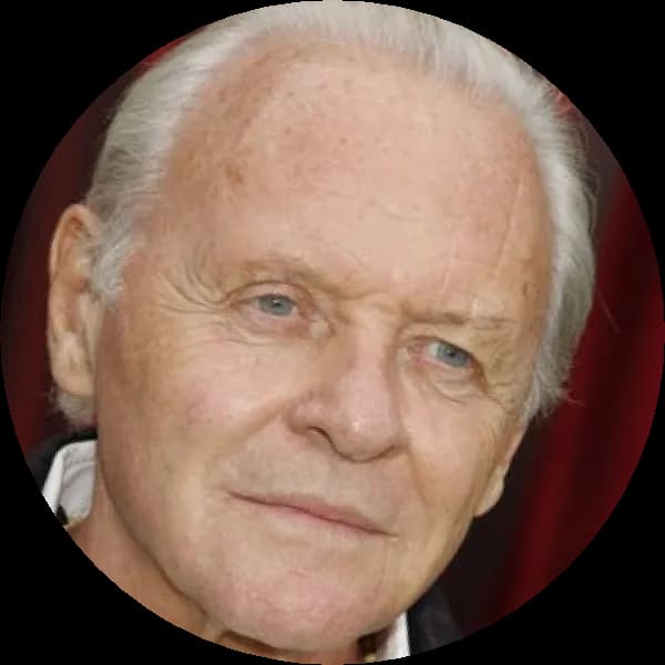 Anthony Hopkins, Dramatic Roles, Film Icon, Oscar Winner, Legendary Performer PNG