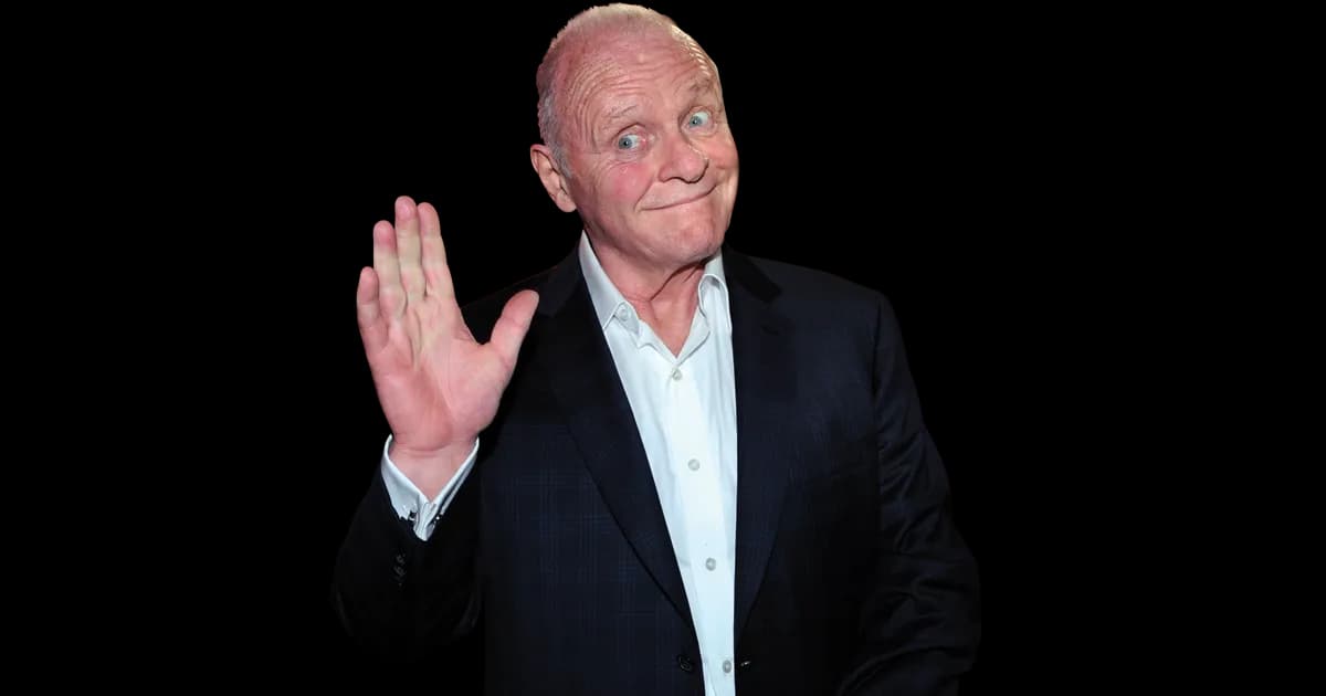 Anthony Hopkins, Film Legend, Actor, Dramatic, British PNG