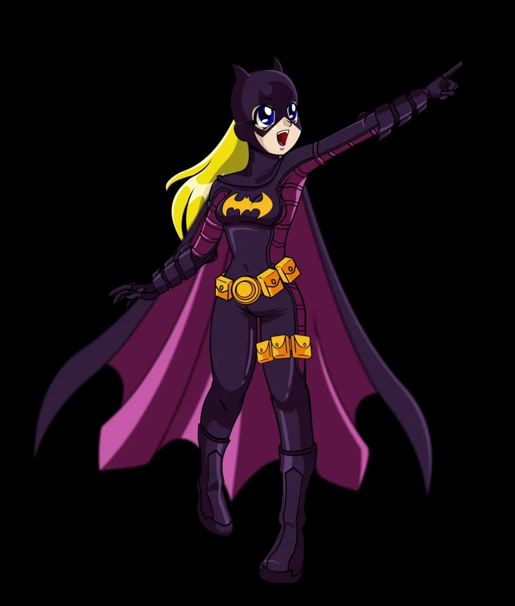 Batgirl PNG Transparent