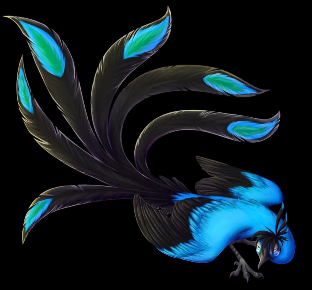 Blue-Phoenix-PNG-Clipart