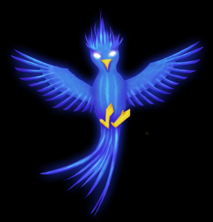 Blue-Phoenix-PNG-Photos