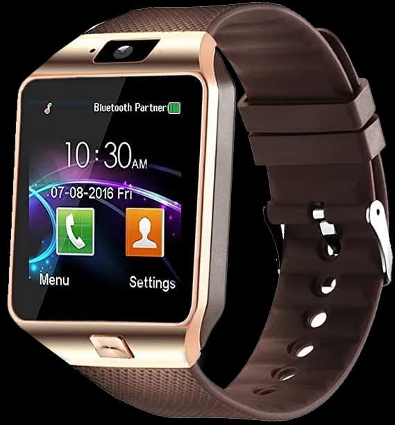 Bluetooth Smartwatch, Notification Alerts, Waterproof Feature, Bluetooth Connectivity, Long Battery Life PNG