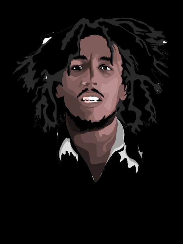 Bob-Marley-Transparent-Background