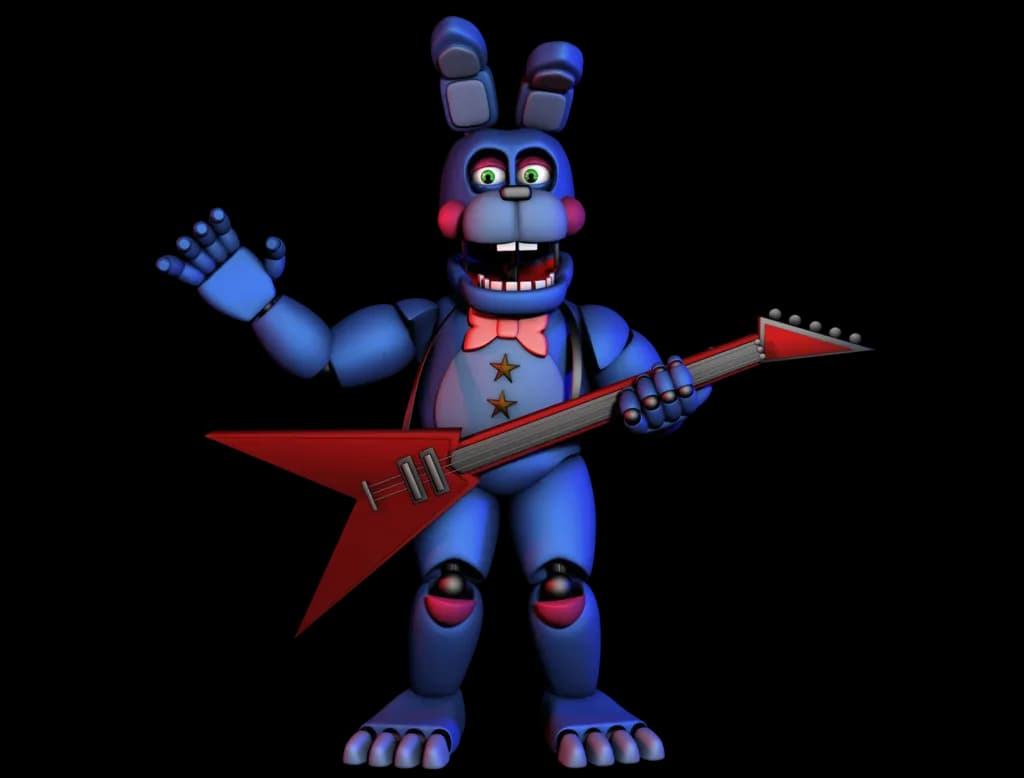 Bonnie Fnaf, Animatronic, Playable, Horror, Game PNG