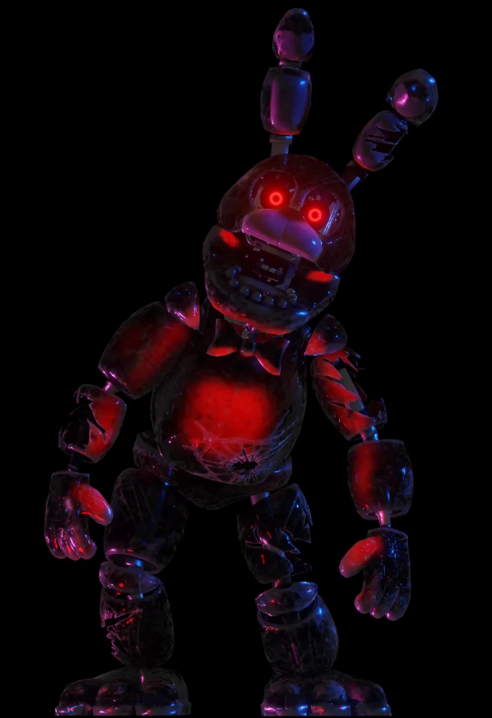 Bonnie Fnaf, Character, Five Nights, Nightmare, Horror PNG
