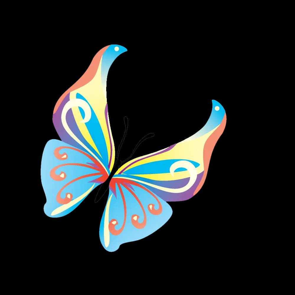 Butterflies Vector Transparent Background