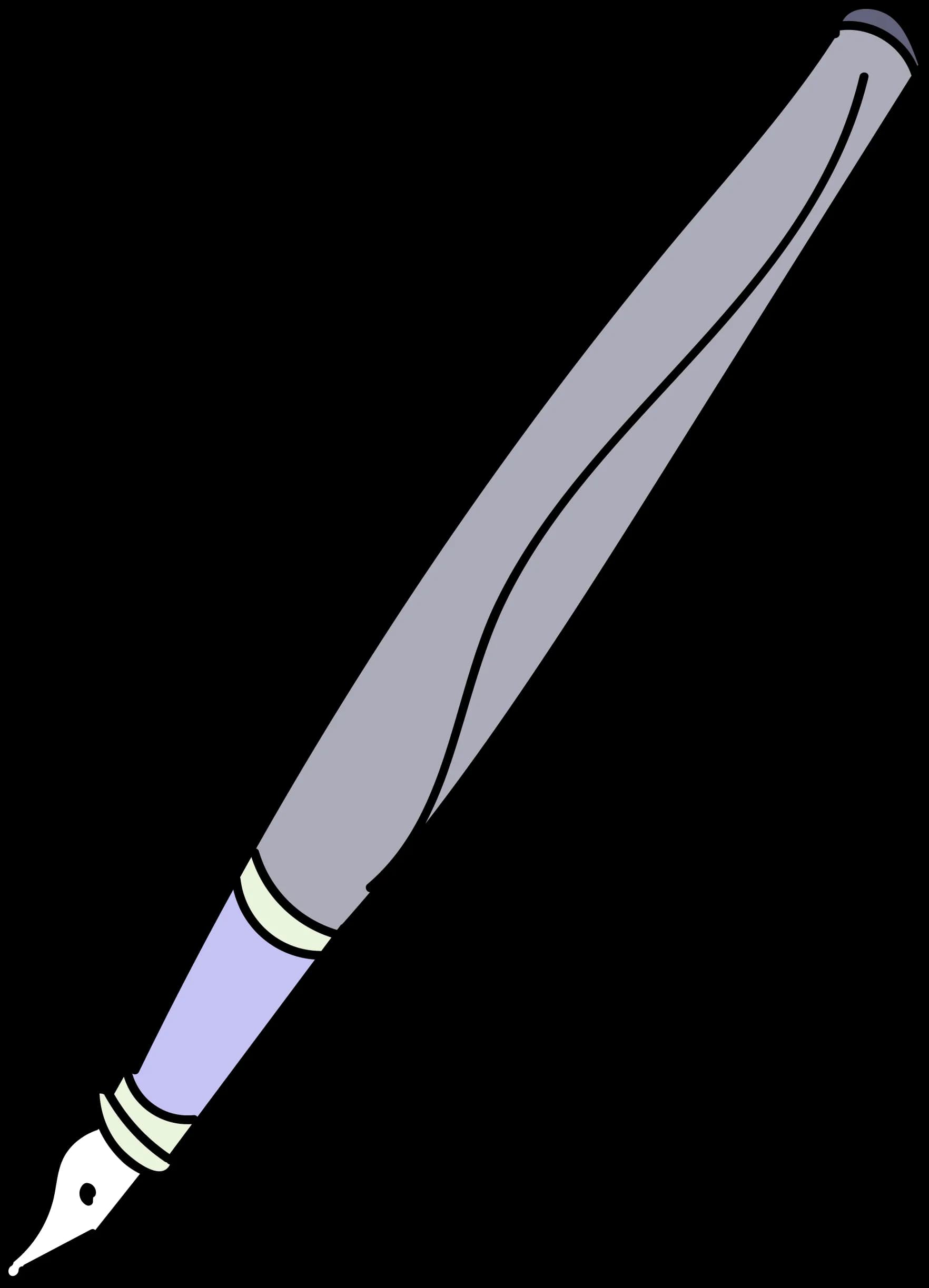Calligraphy-Pen-Transparent-Background