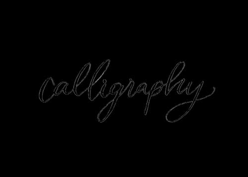 Calligraphy-Transparent-PNG
