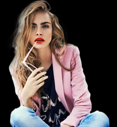 Cara Delevingne PNG Free Download