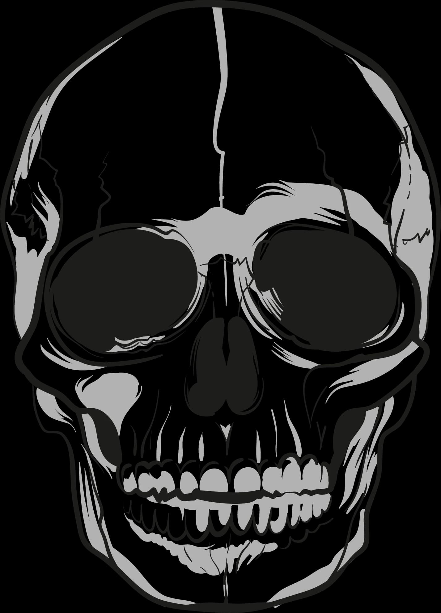 Cartoon-Skull-PNG-Transparent