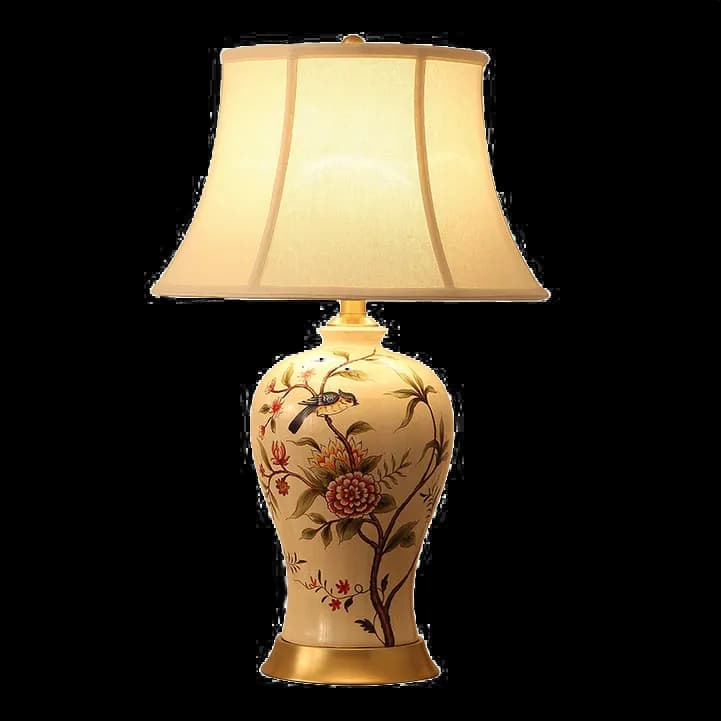 Ceramic-Lamp-Transparent-Background