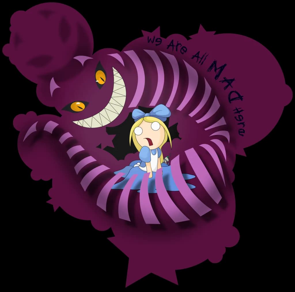 Cheshire Cat, Enigmatic, Wonderland, Guidance, Mysterious PNG