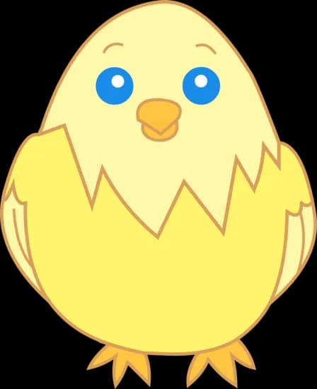 Chick Cartoon, Humor, Whimsical, Animation, Playful PNG