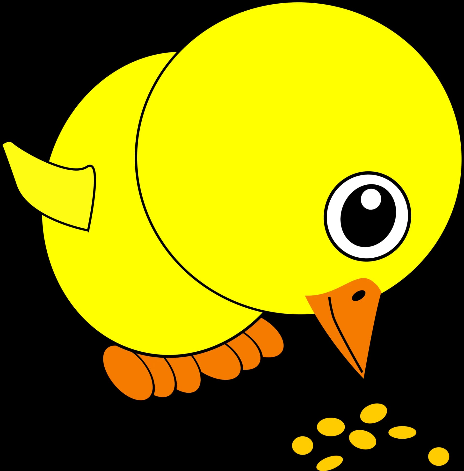 Chick Cartoon, Funny Animation, Family-Friendly Fun, Poultry Humor, Whimsical Fowl PNG