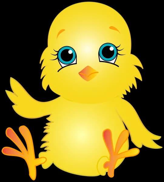 Chick Cartoon, Fun, Character, Spring, Animation PNG