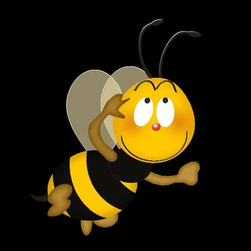 Clipart-Honey-Bee-PNG-Image