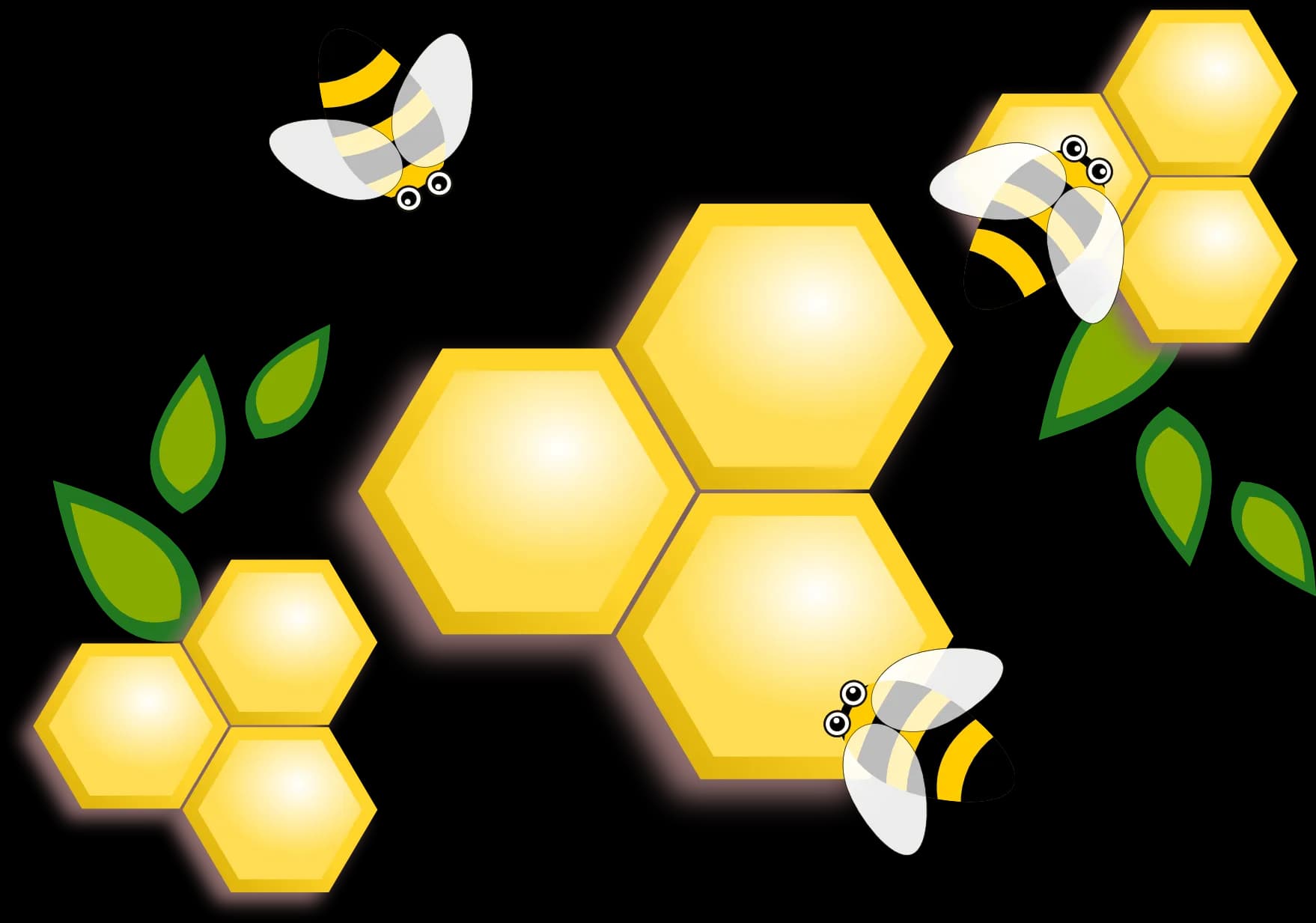 Clipart-Honey-Bee-Vector-PNG-Photos