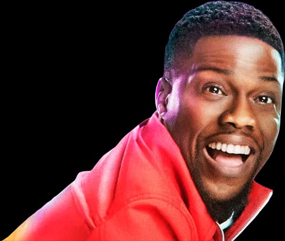 Comedian Kevin Hart, Television Host, Author, Actor, Comedy Tours PNG