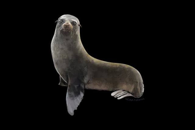 Common-Grey-Harbor-Seal-PNG-Image