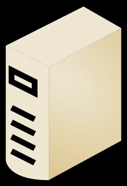 Computer-System-Transparent-Background