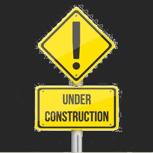Construction Sign, Warning, Roadwork, Traffic, Detour PNG