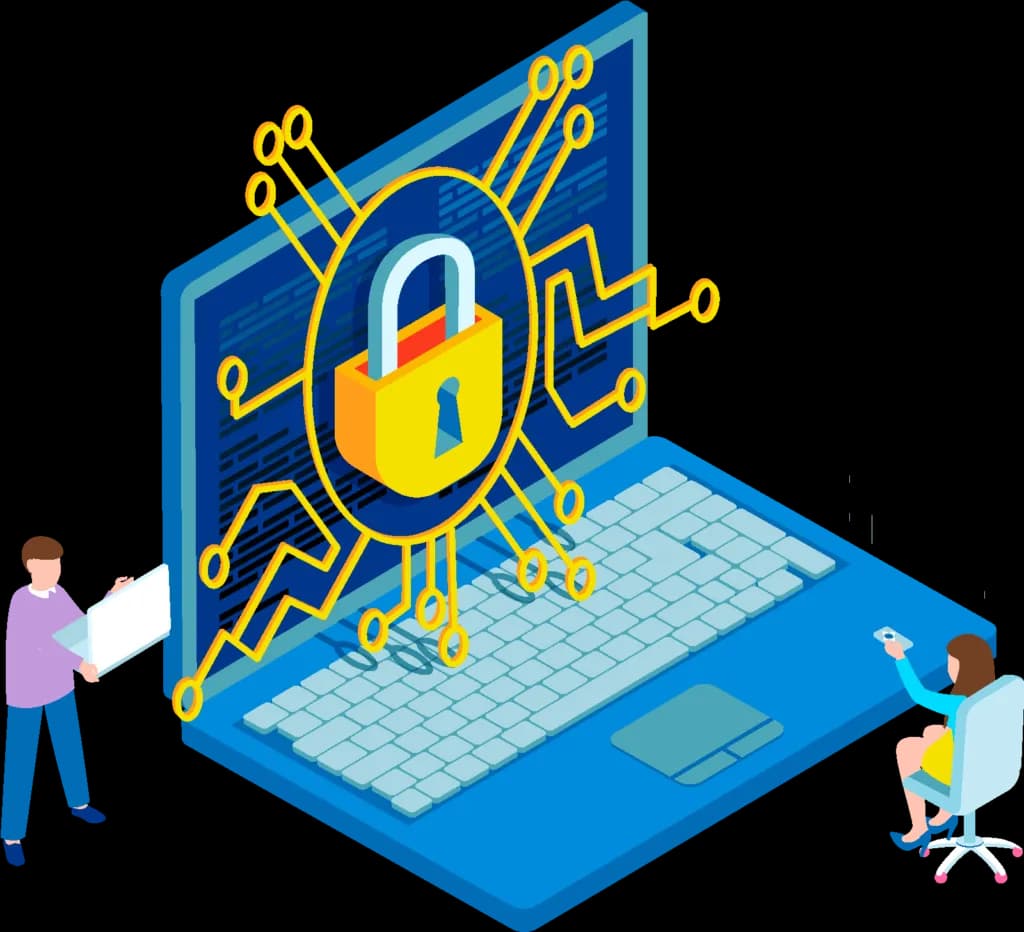 Digital-Cybersecurity-PNG-HD