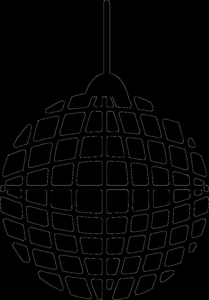 Disco-Ball-Transparent-Background