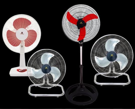 Electric Fan, Home Appliance, Cooling Device, Energy Efficient, Quiet Operation PNG