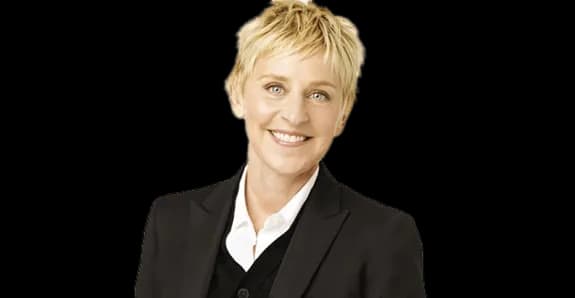 Ellen Lee DeGeneres, Comedian, Actress, LGBTQ+ Advocate, Author PNG