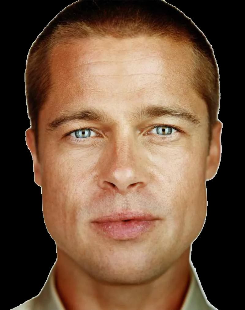 Face-Brad-Pitt-PNG-Image