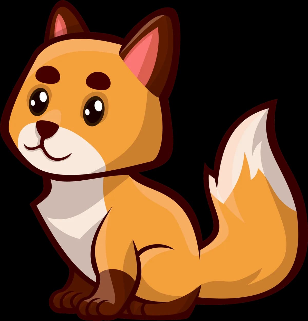 Fox-Vector-Face-PNG-Transparent-Image