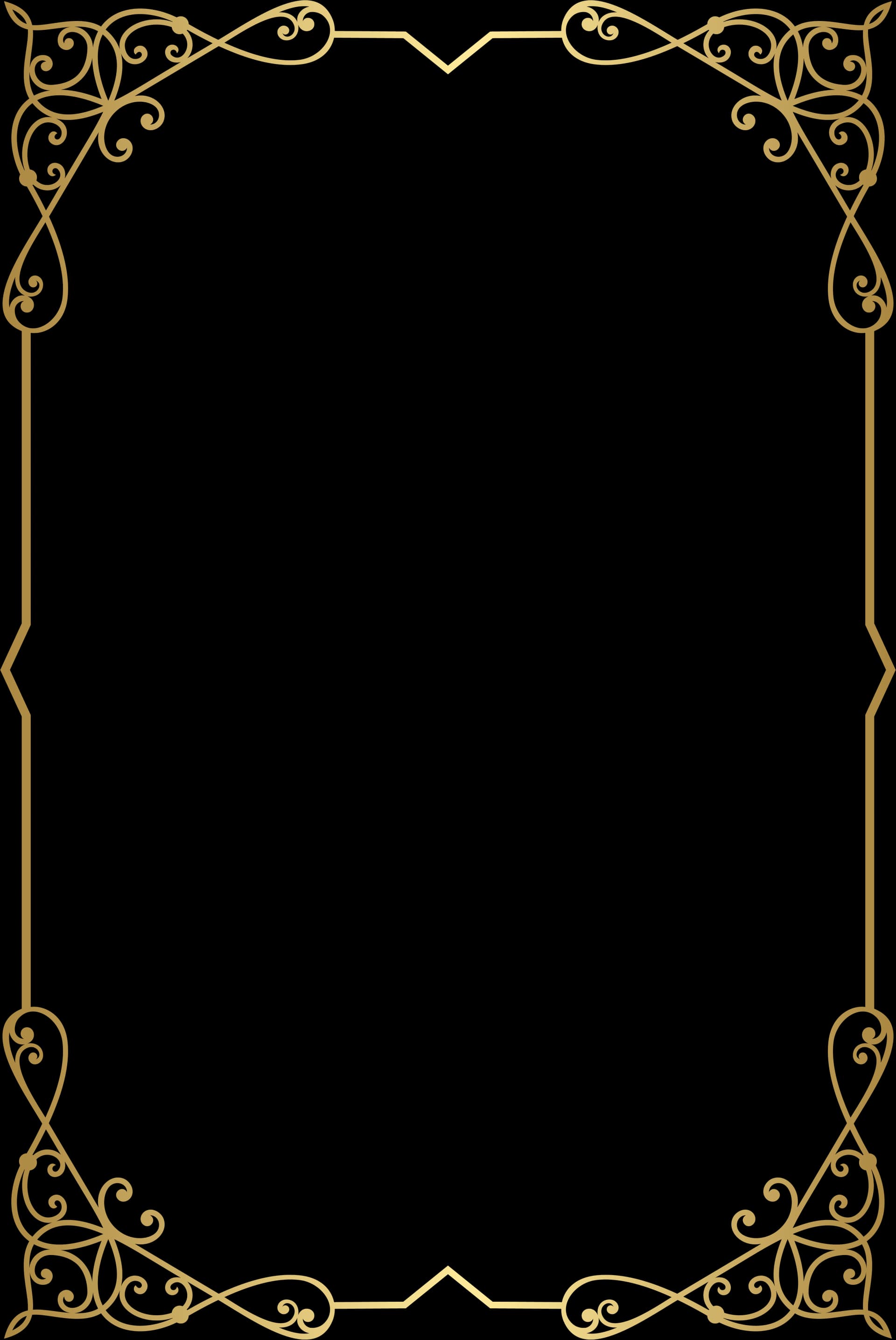 Frame Border, Edge Design, Ornate Frame, Decorative Edge, Picture Frame PNG