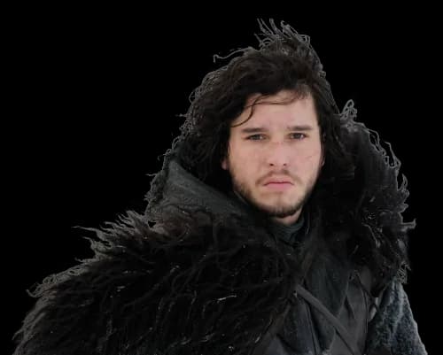 Game of Thrones Kit Harington, Stark Family, Epic Battles, Fantasy Drama, HBO Series PNG