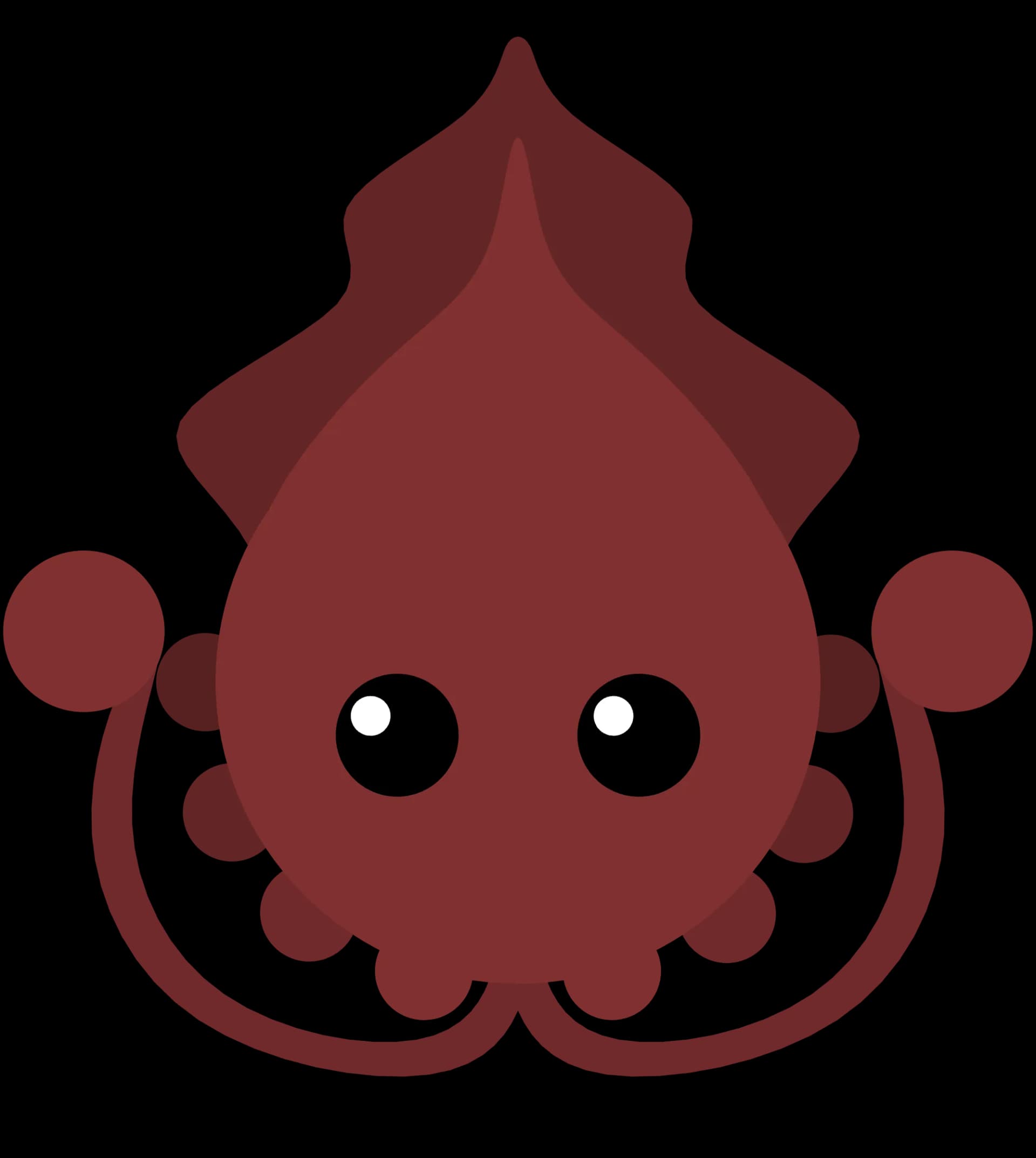 Giant Squid, Predator, Deep Sea, Tentacles, Marine Life PNG