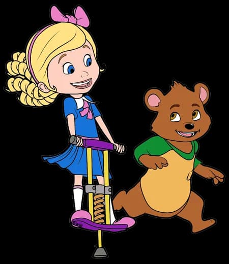 Goldie And Bear, Fun, Imagination, Adventure, Friendship PNG