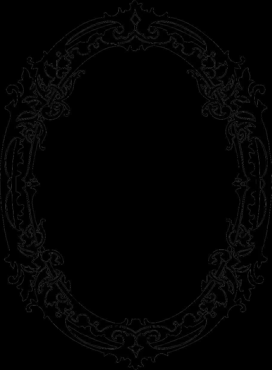 Gothic-Frame-PNG-HD-Isolated