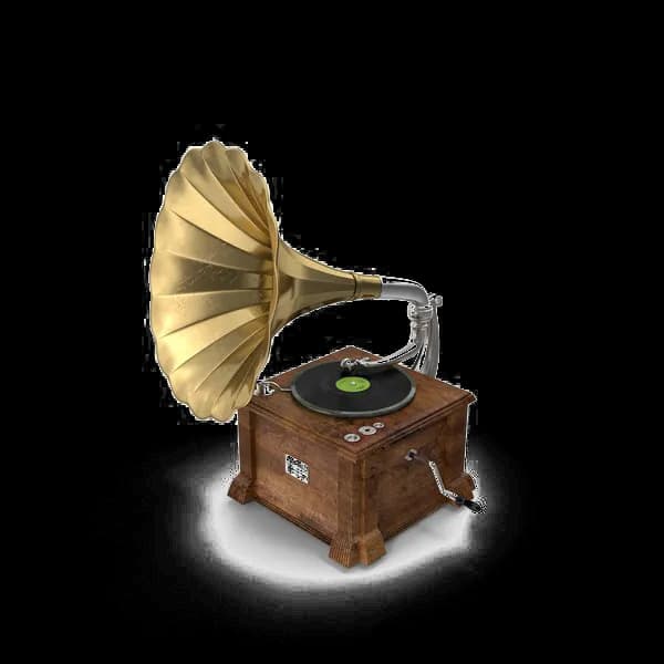 Gramophone-Transparent-Images-PNG