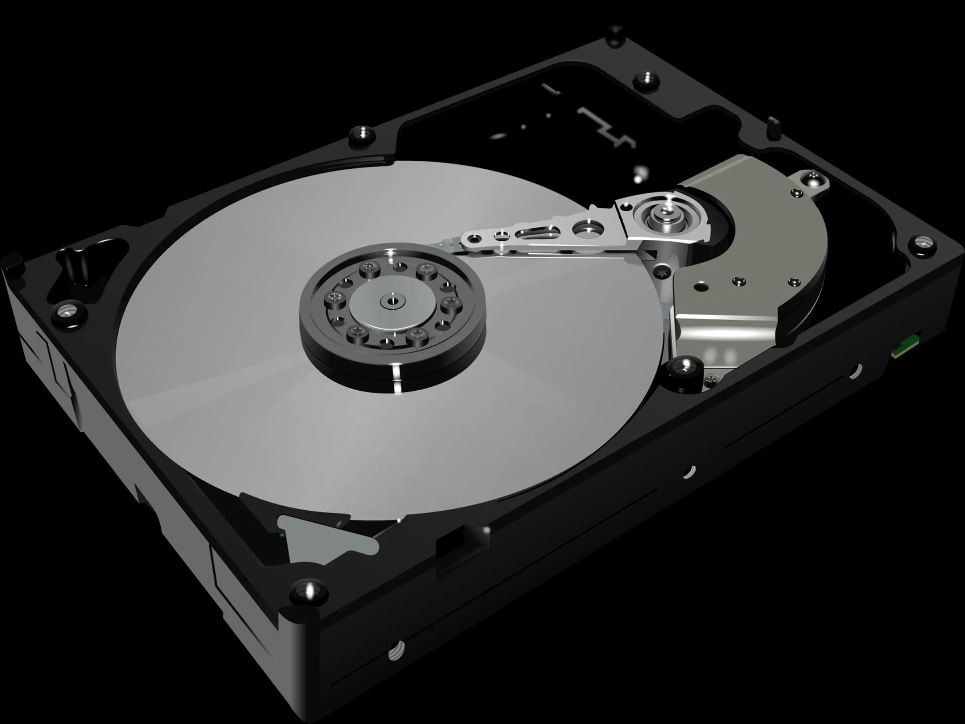 Hard Disk Drive, Computer Memory, Storage Device, File Management, Data Storage PNG