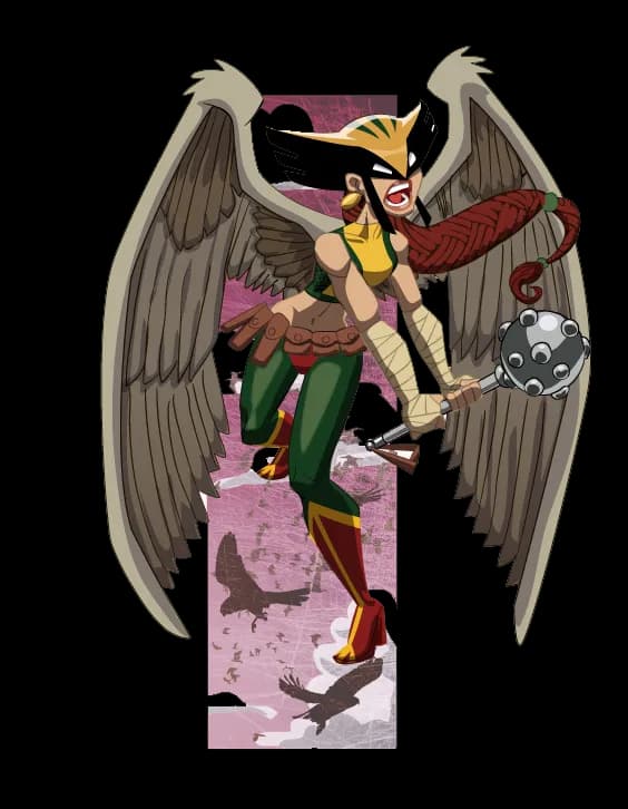 Hawkgirl Transparent PNG